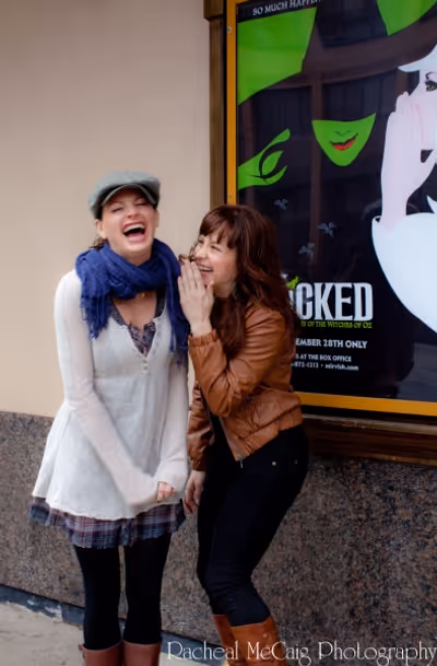 Chandra Lee Schwartz and Jackie Burns  Photo